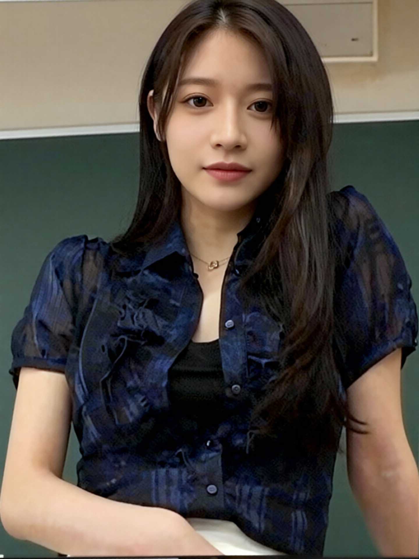 【AI换脸】AI换脸 网红花碎花全程穿着丝袜 强上被射