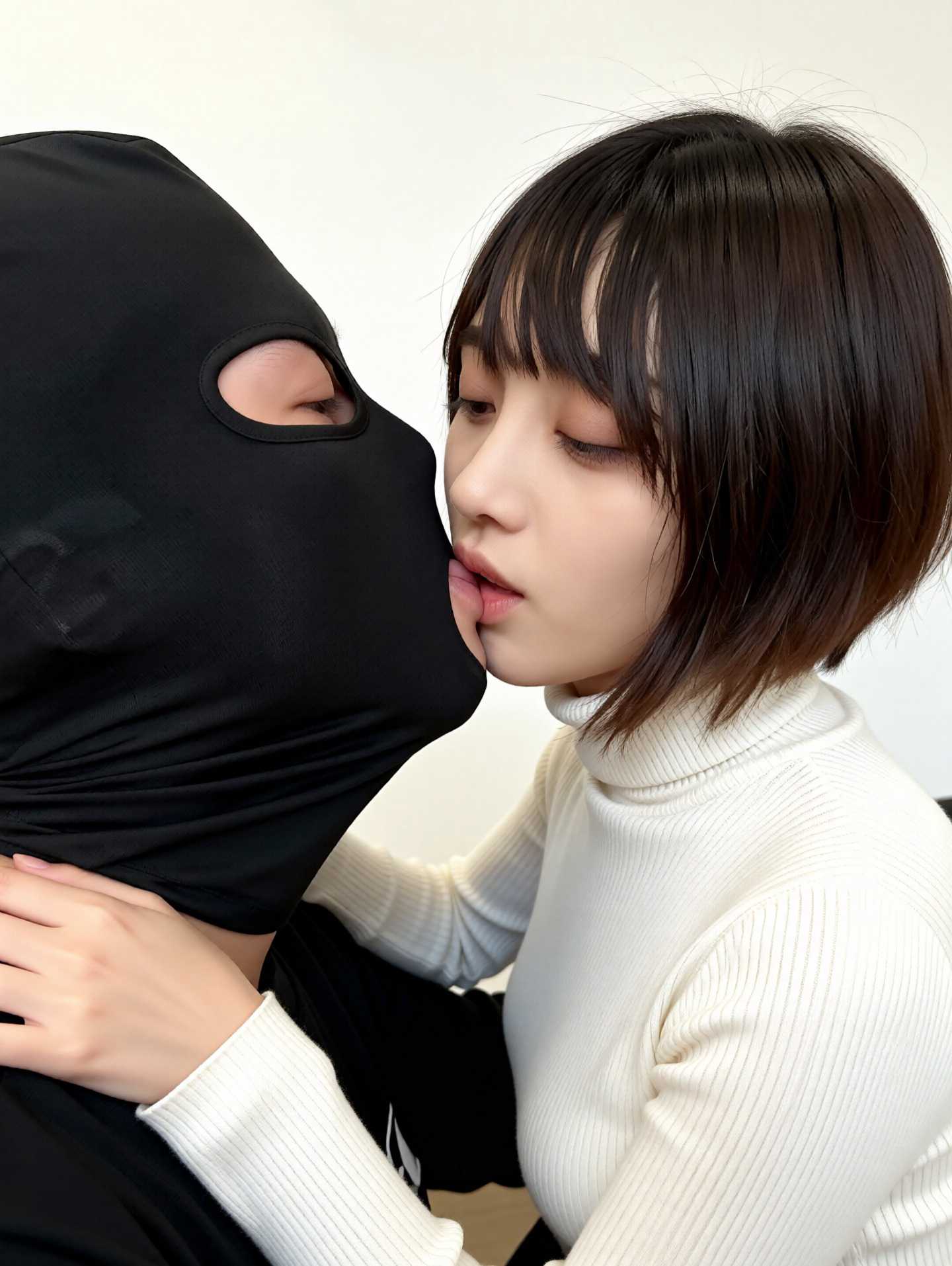 【AI换脸】AI换脸 鞠婧祎 素白人妻黑丝诱惑