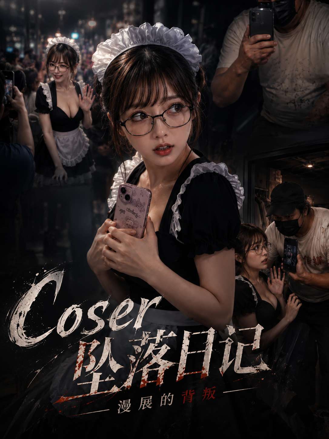 【AI成人短】Coser坠落日记漫展的背叛