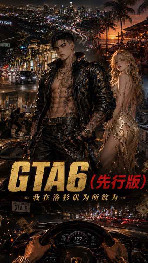 【AI成人短剧】GTA6(先行版)我在洛杉矶为所欲为