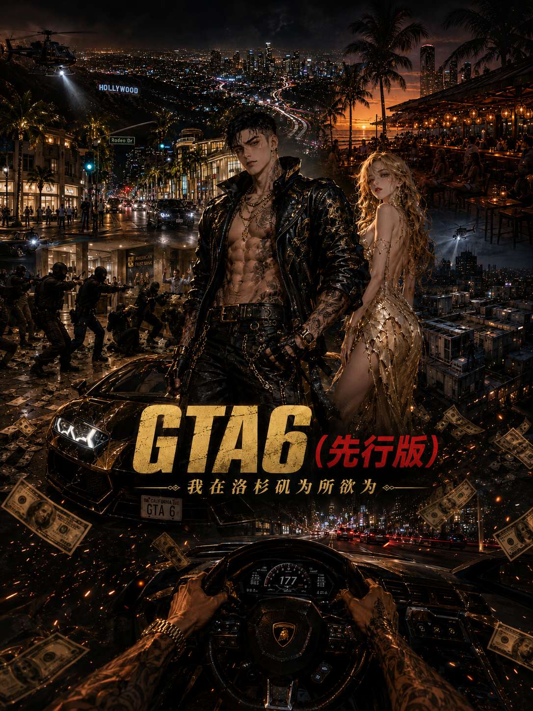 【AI成人短】GTA6（先行版）