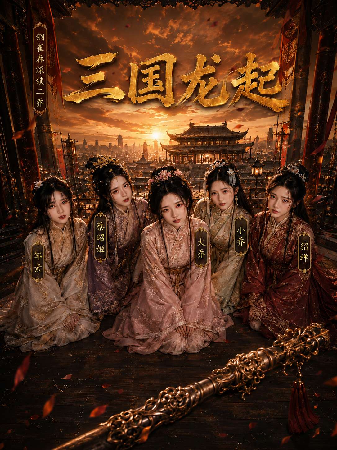 【AI成人短】三国龙起