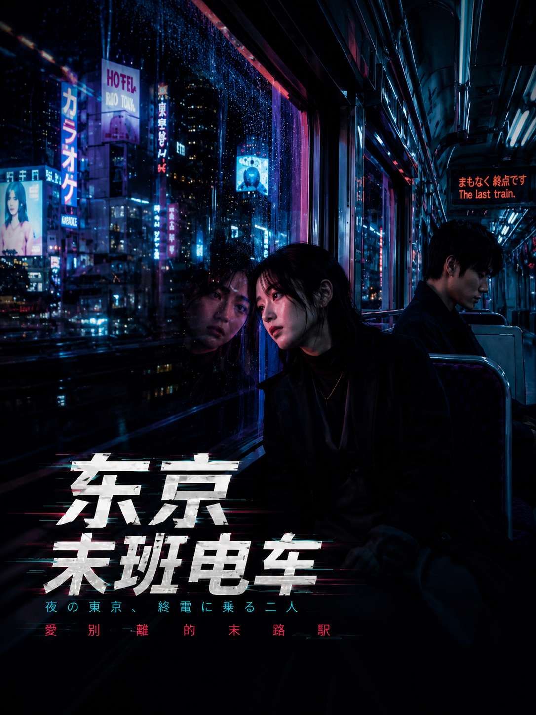 【AI成人短】东京末班电车