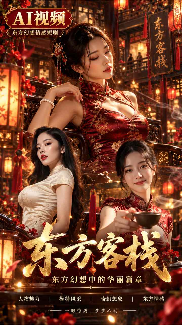 【AI成人视频】东方客栈 东方幻想中的华丽篇章