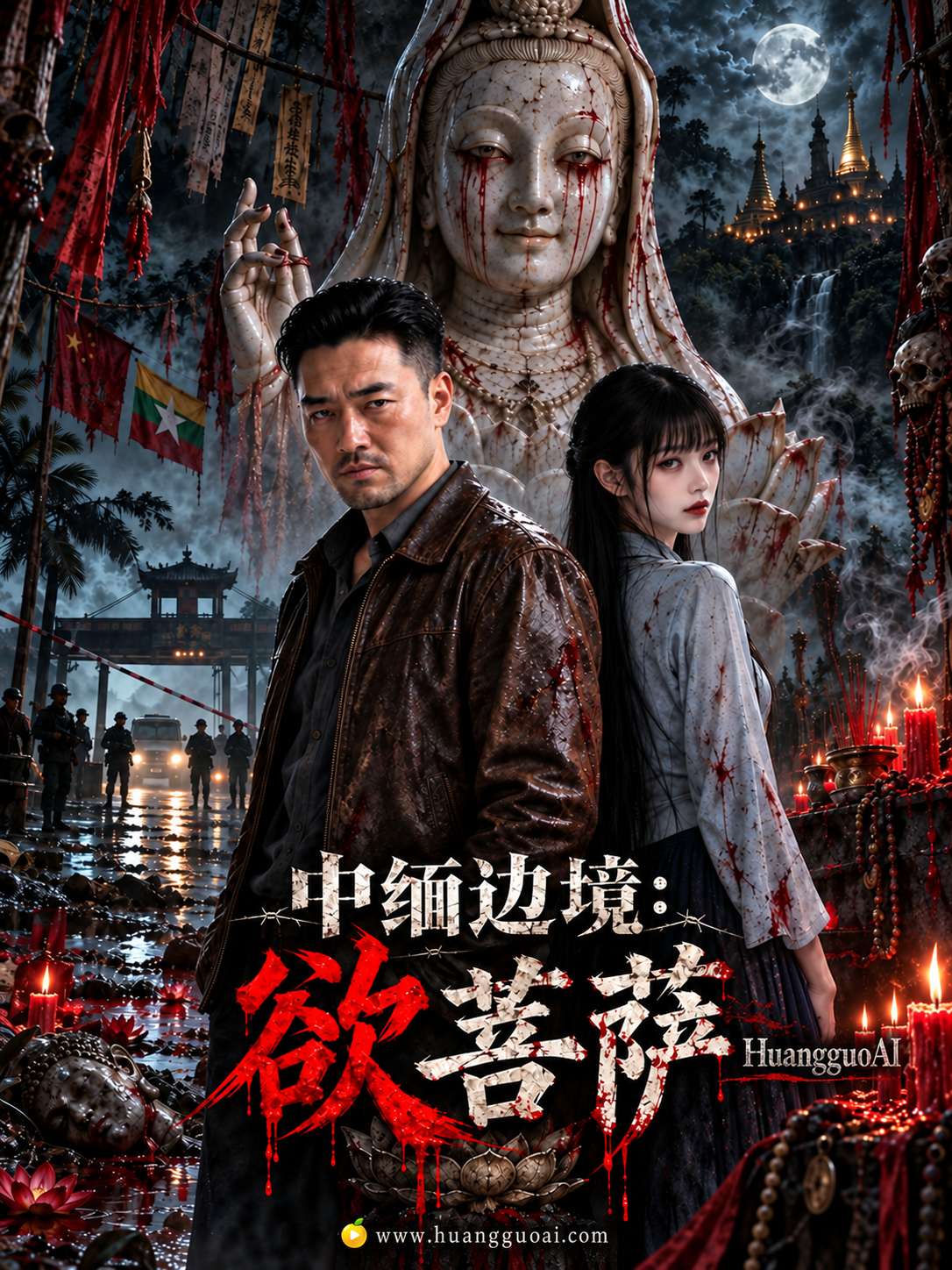 【AI成人短】中缅边境：欲菩萨