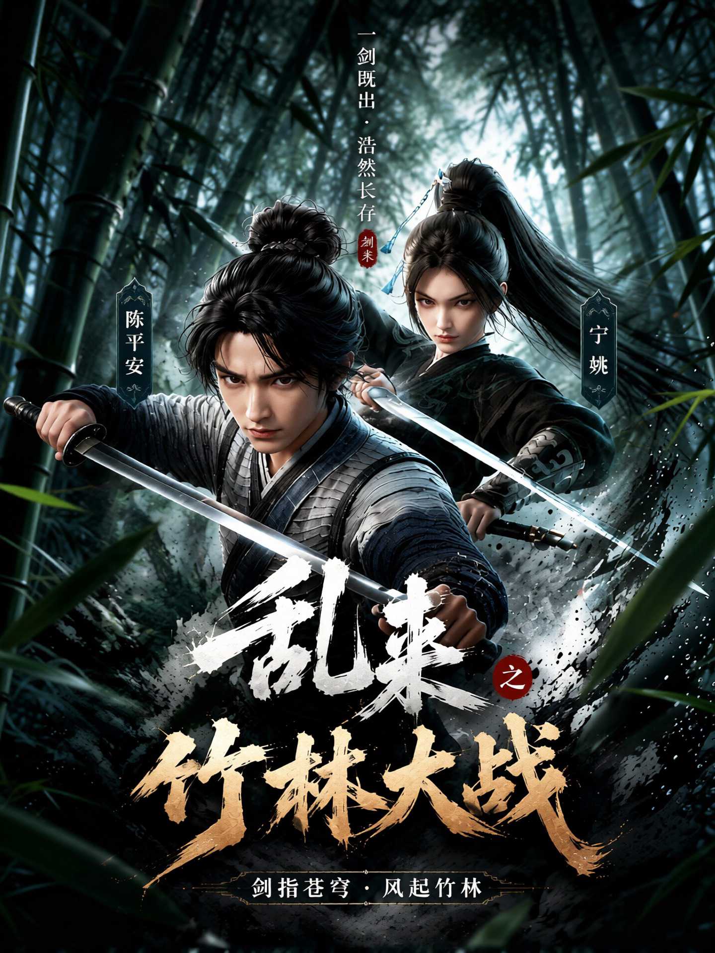 【AI成人漫】乱来之竹林大战