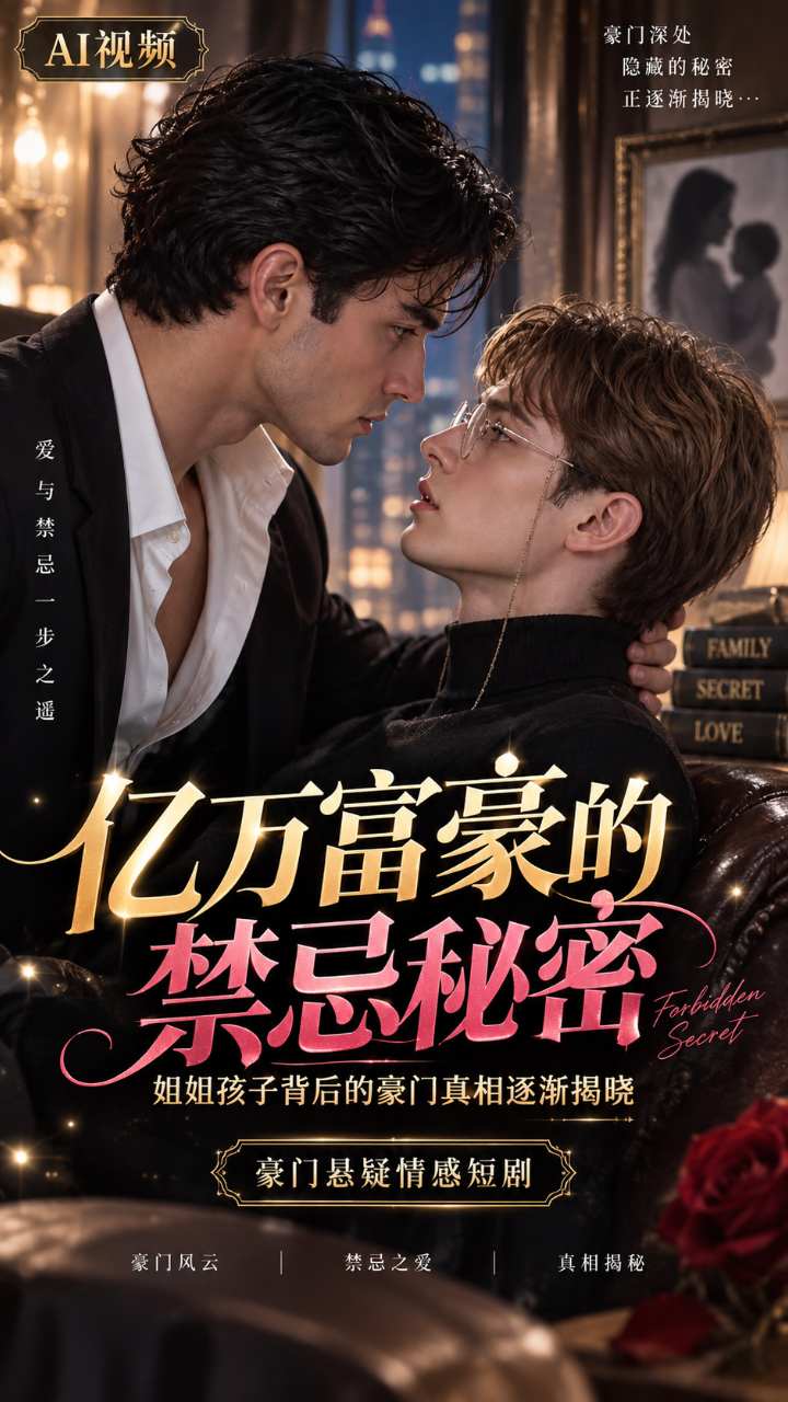 【AI成人视频】亿万富豪的禁忌秘密 姐姐孩子背后的豪门真相逐渐揭晓