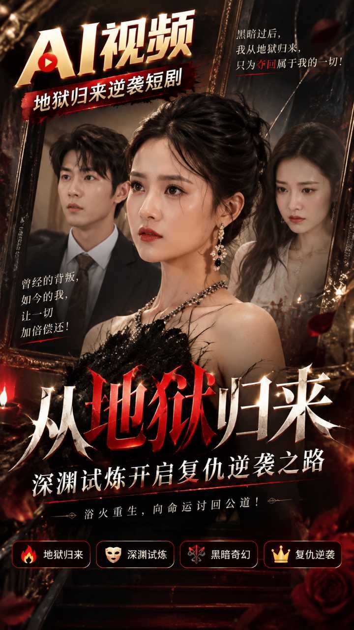 【AI成人视频】从地狱归来 深渊试炼开启复仇逆袭之路