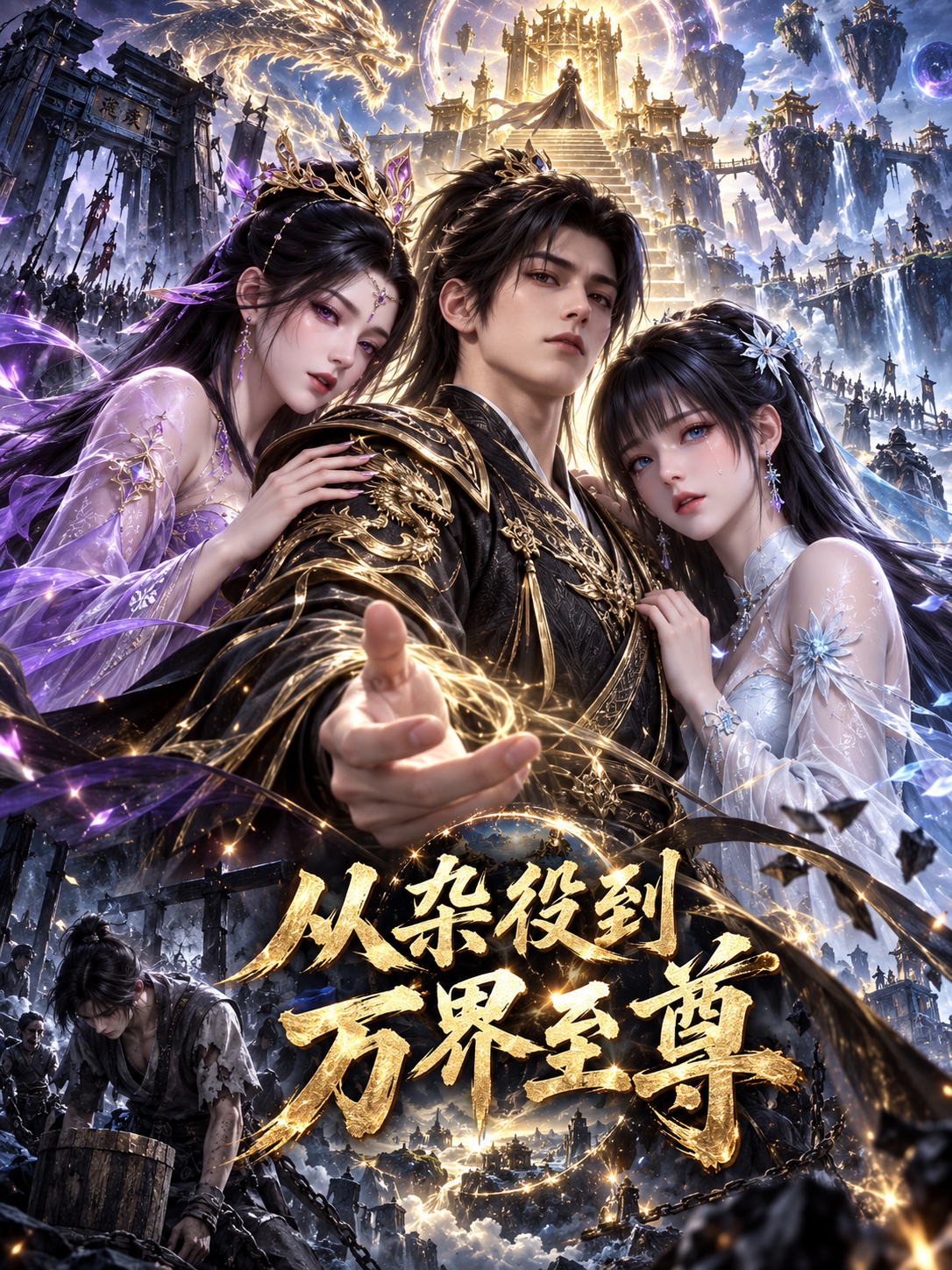 【AI成人漫】从杂役到万界至尊