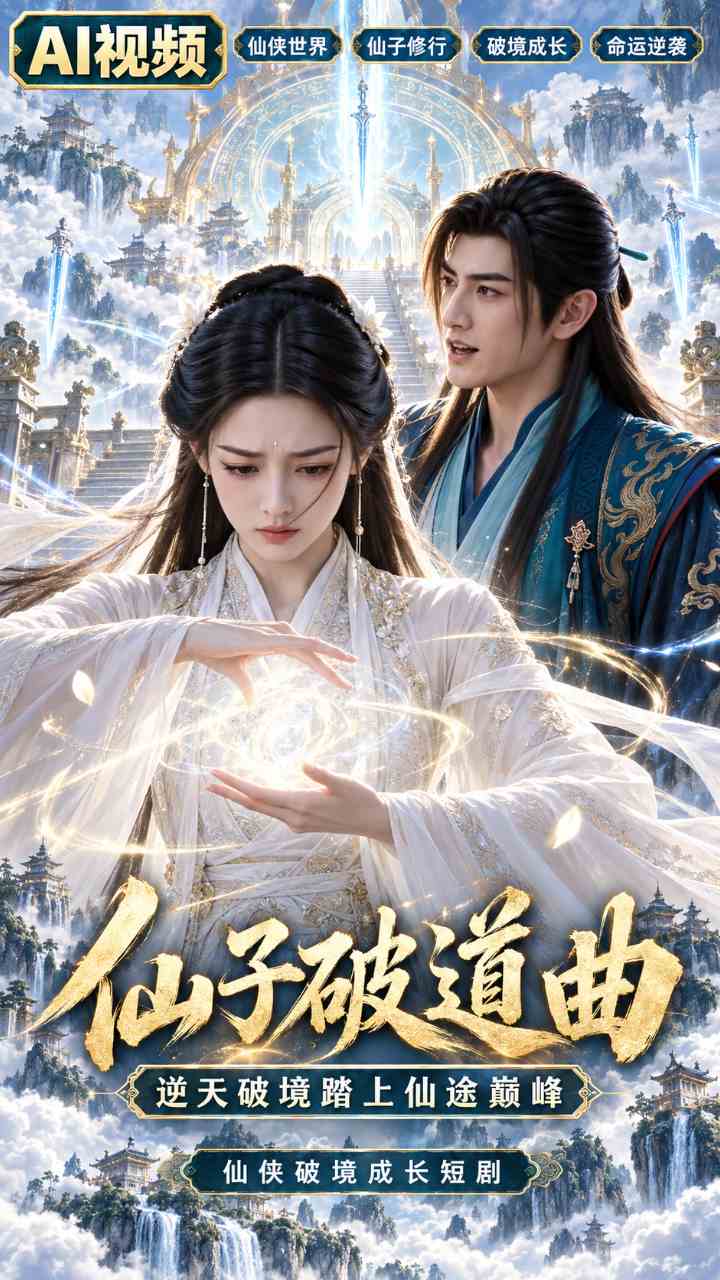 【AI成人视频】仙子破道曲 逆天破境踏上仙途巅峰