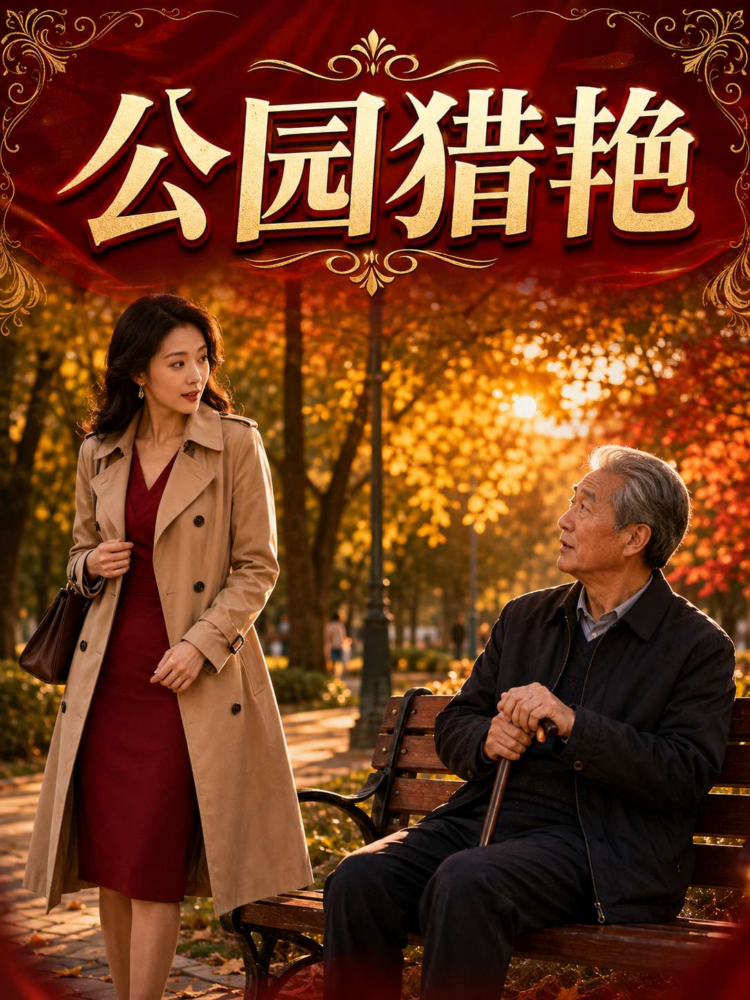 【AI成人短】公园猎艳