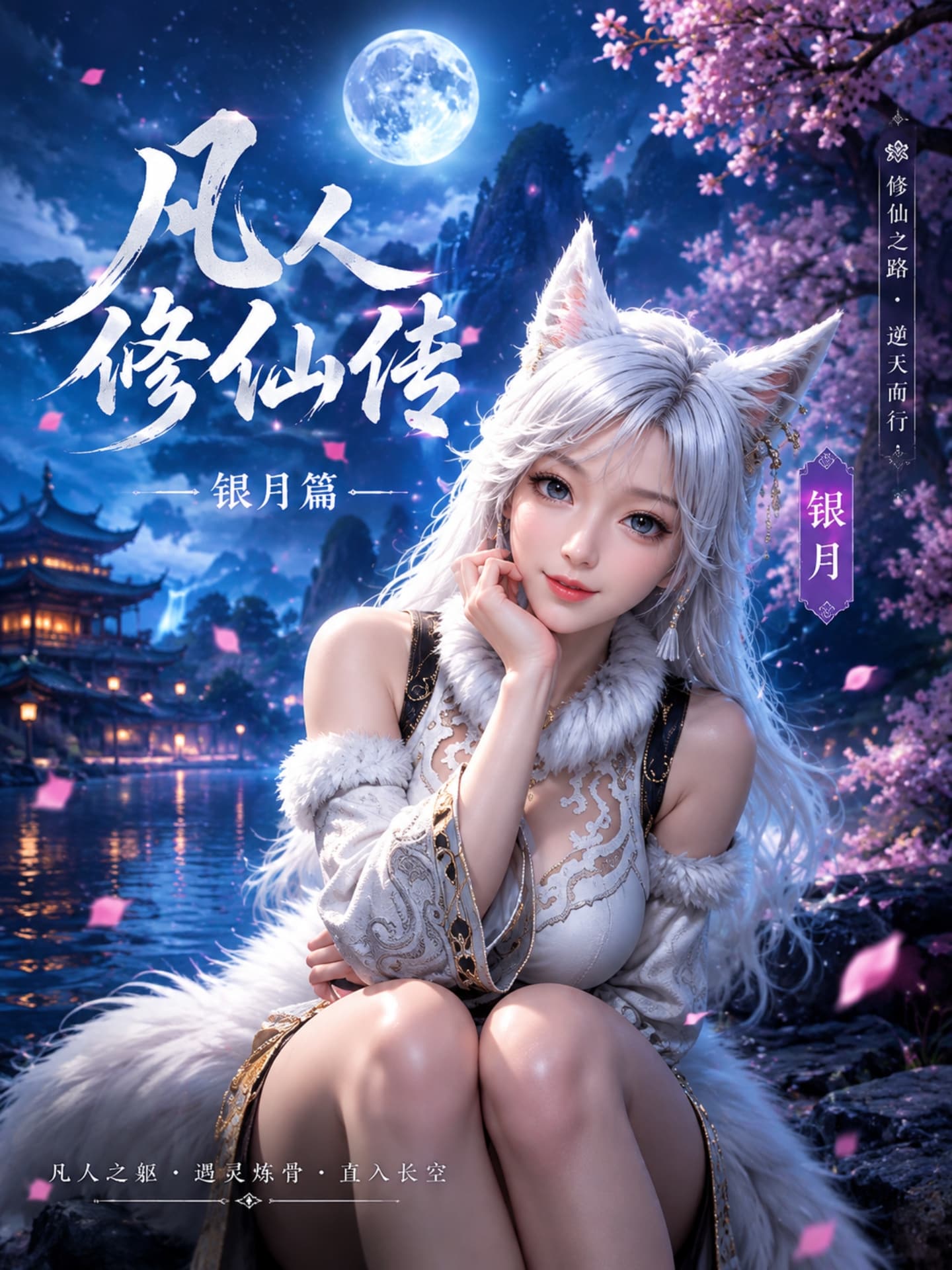 【AI成人漫】凡人修仙传-银月