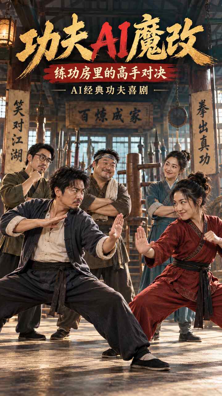 【AI成人视频】功夫 练功房里的高手对决