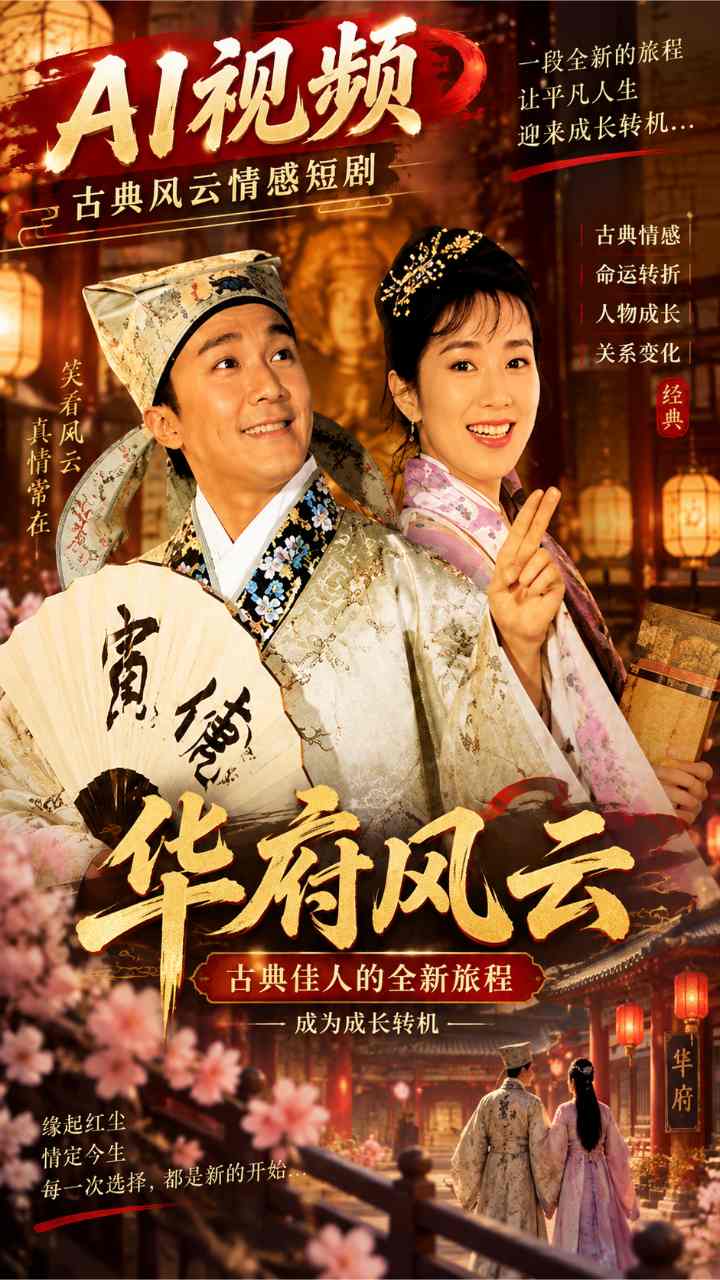 【AI成人视频】华府风云 古典佳人的全新旅程成为成长转机