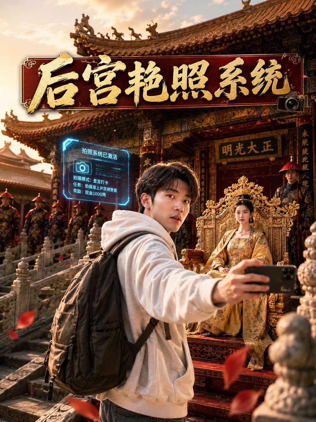 【AI成人短】后宫艳照系统