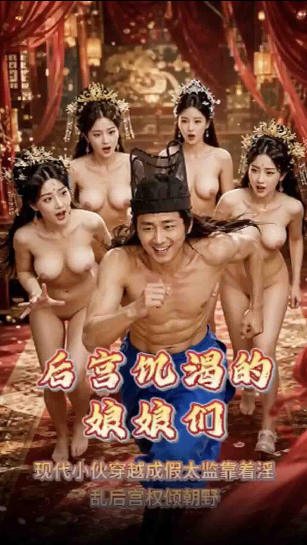 【AI成人短剧】后宫饥渴的娘娘们