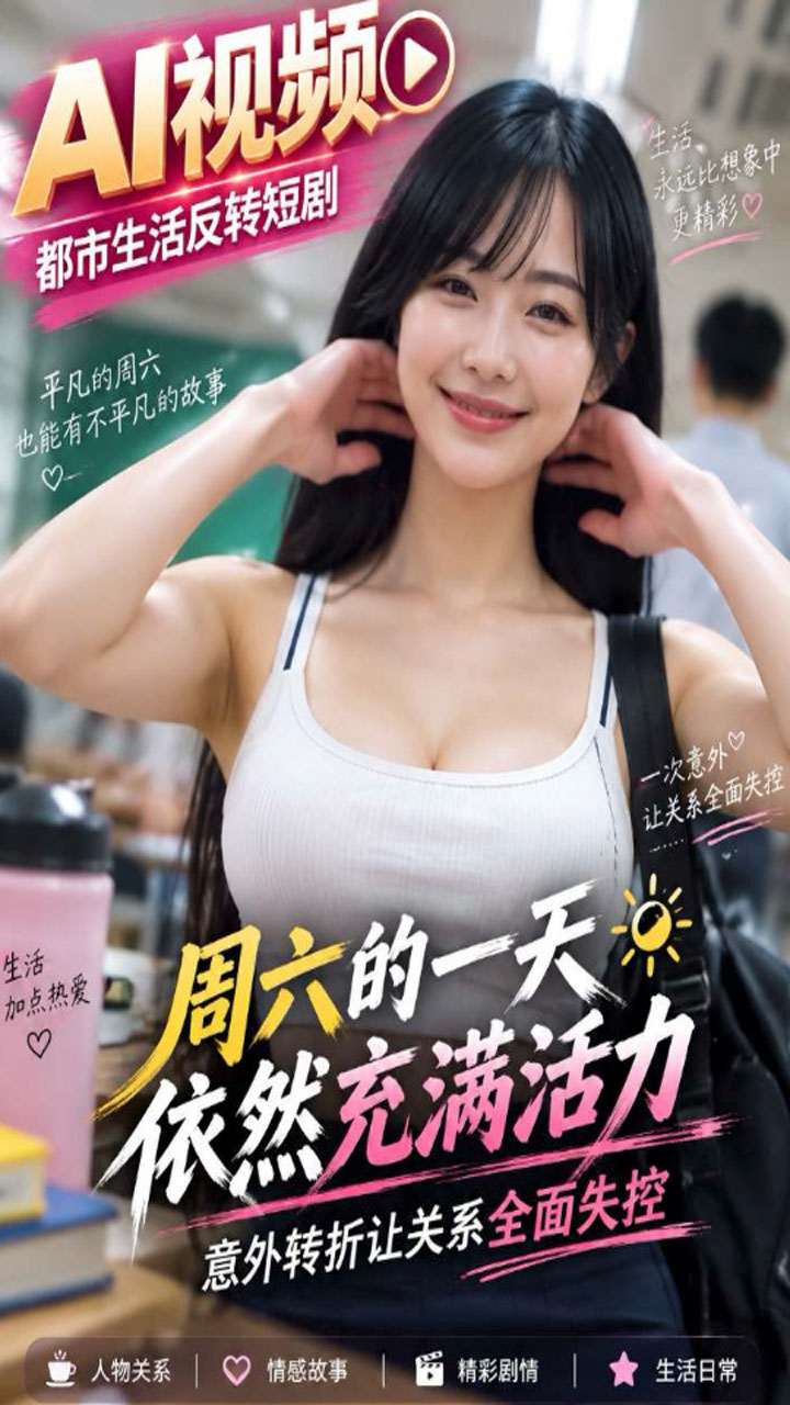 【AI成人视频】周六的一天依然充满活力 意外转折让关系全面失控