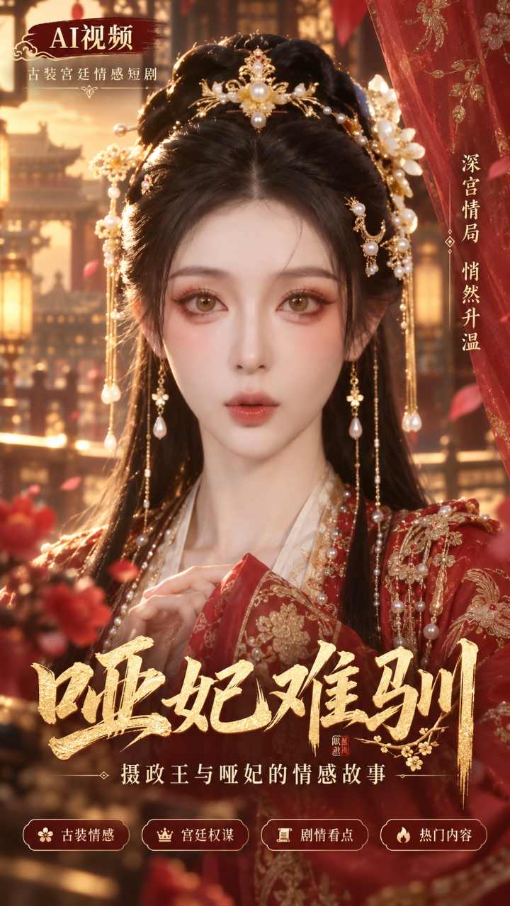 【AI成人视频】哑妃难驯 摄政王调教 哑妃情感故事