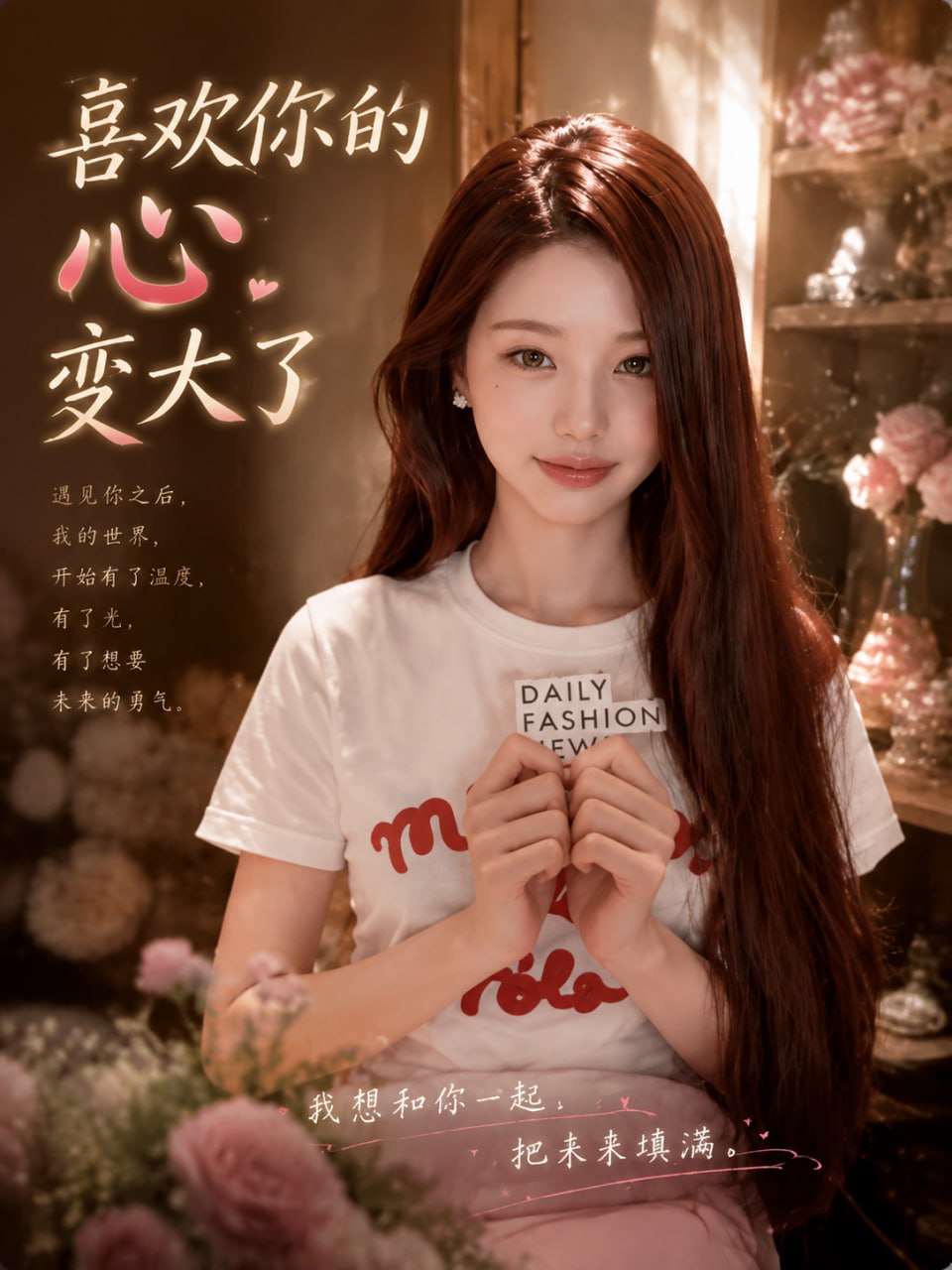 【AI成人短】喜欢你的心变大了