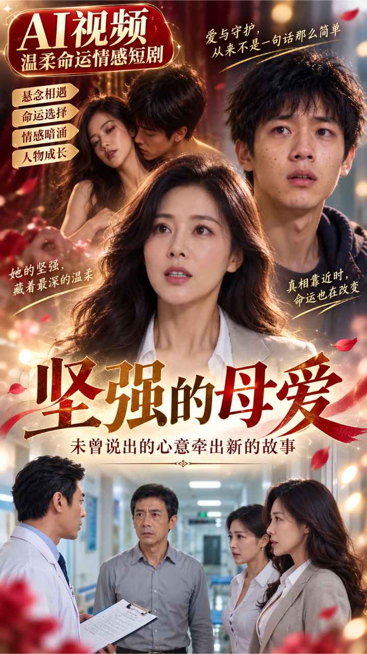 【AI成人视频】坚强的母爱 未曾说出的心意牵出新的故事