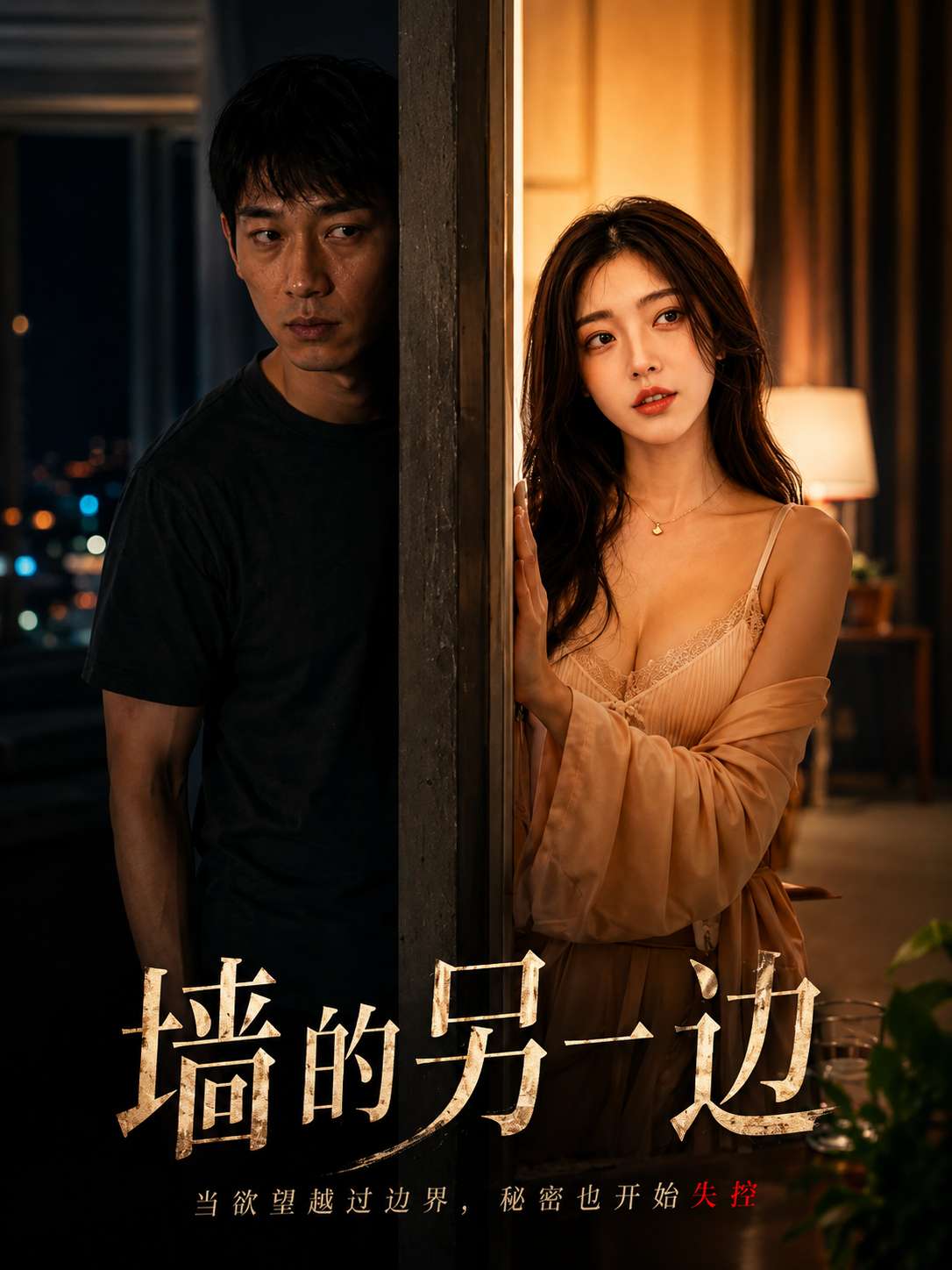 【AI成人短】墙的另一边