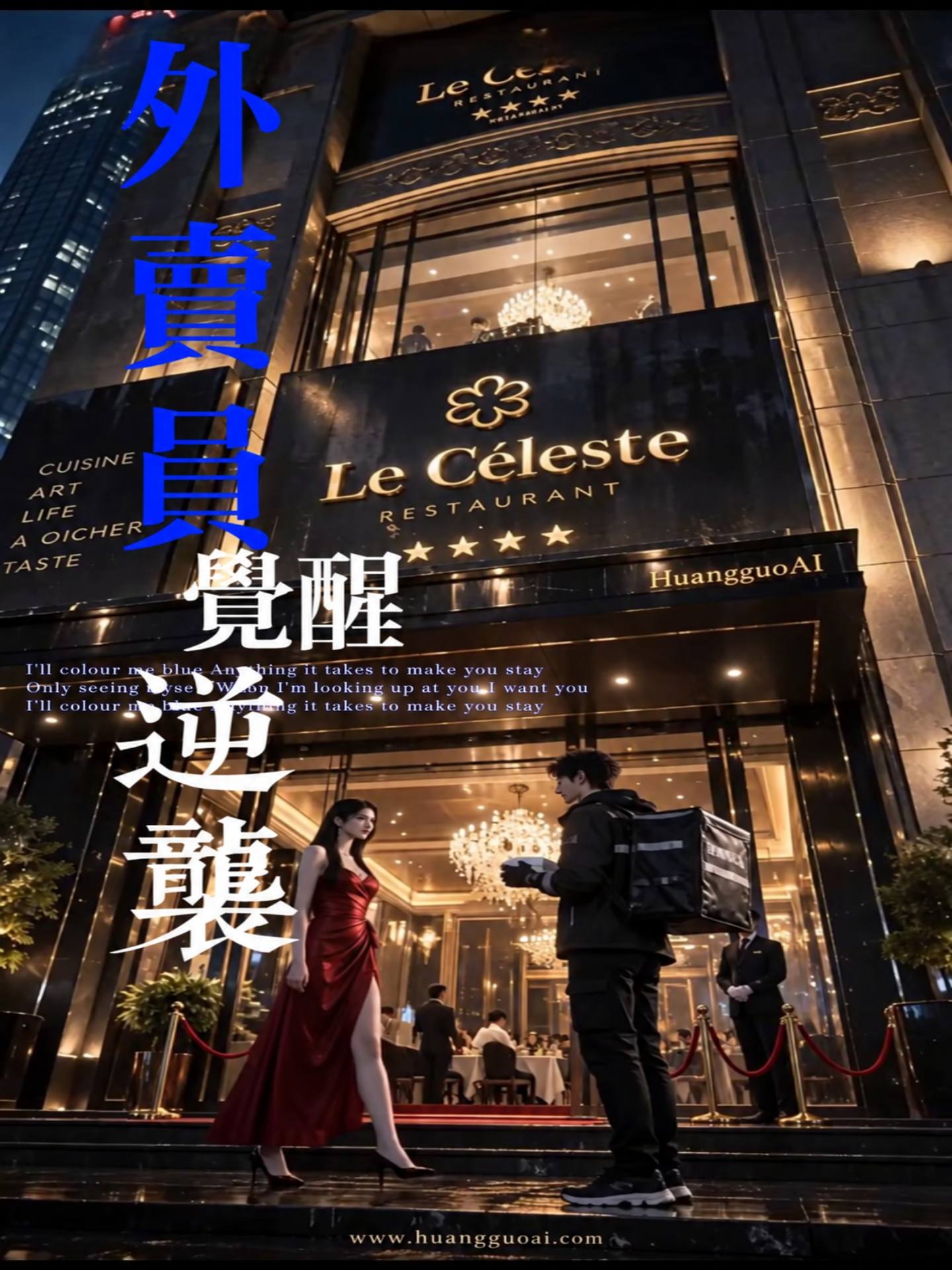 【AI成人漫】外卖员觉醒逆袭