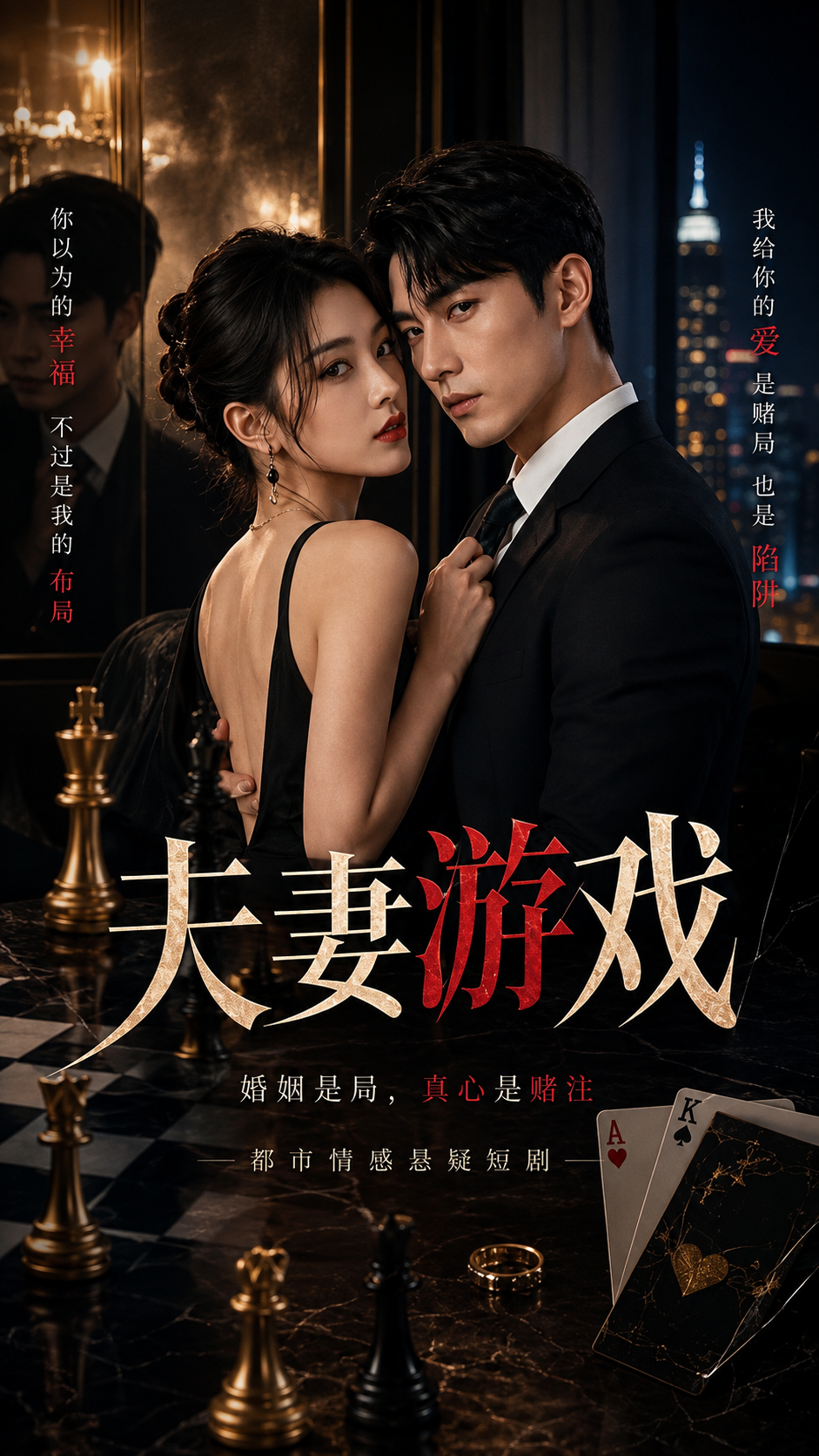 【AI成人短剧】夫妻游戏