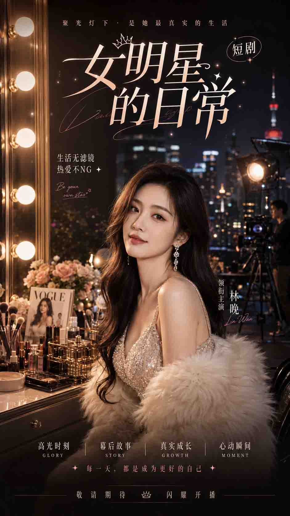 【AI成人短剧】女明星的日常
