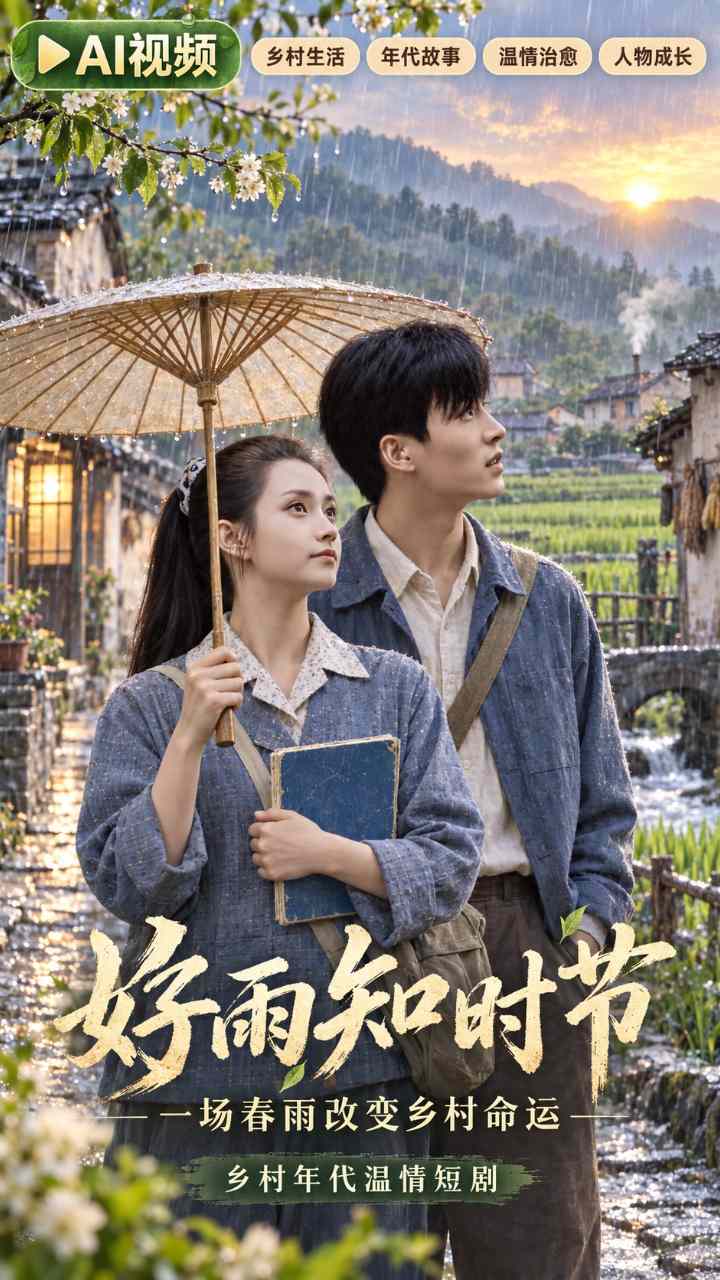 【AI成人视频】好雨知时节 一场春雨改变乡村命运
