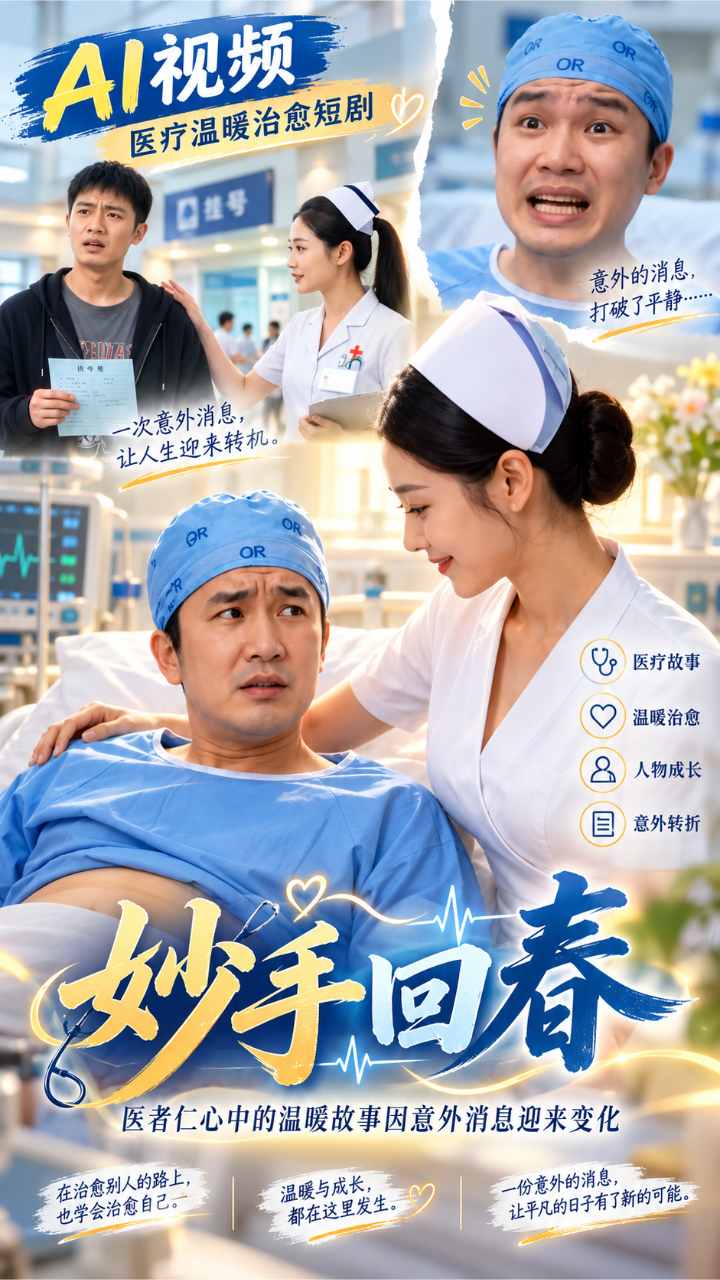【AI成人视频】妙手回春 医者仁心中的温暖故事因意外消息迎来变化