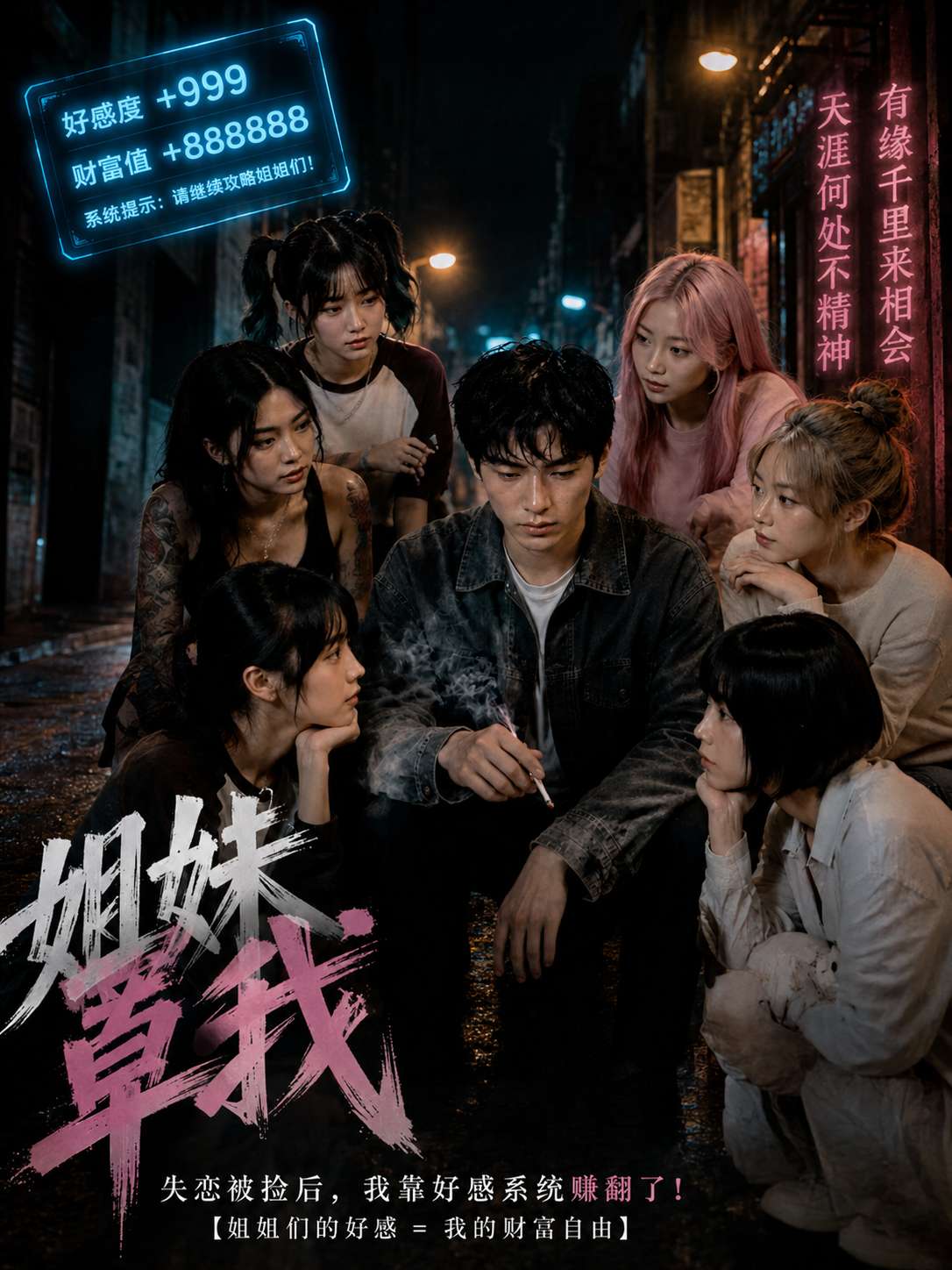 【AI成人短】姐妹罩我