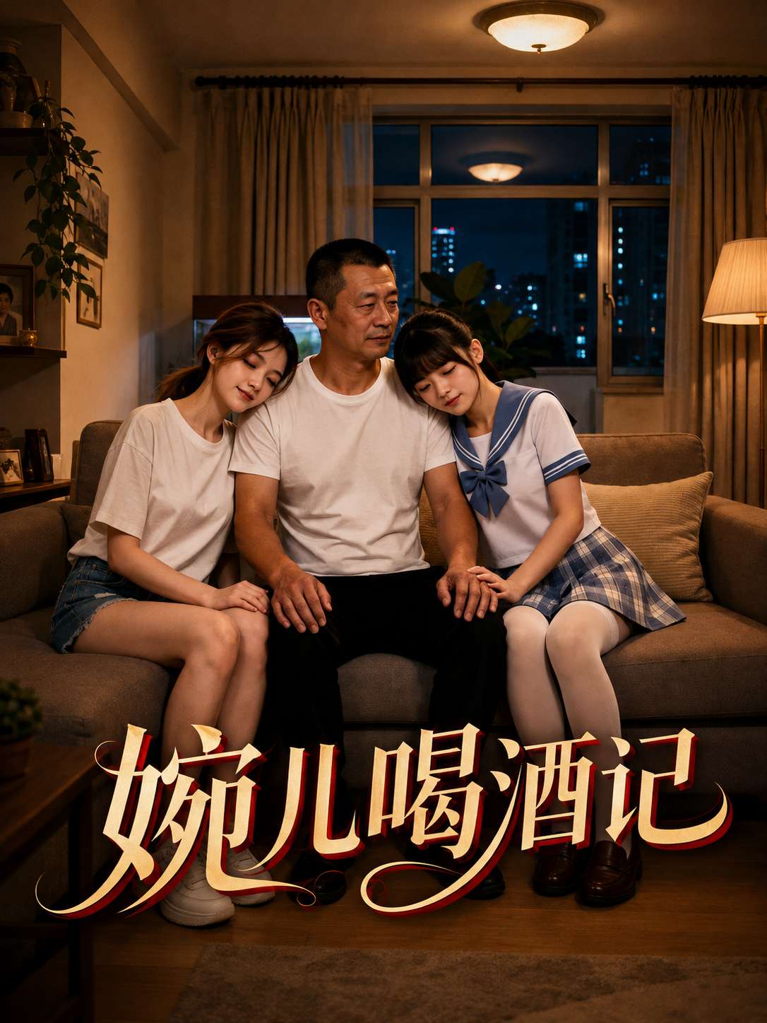 【AI成人短】婉儿喝酒记