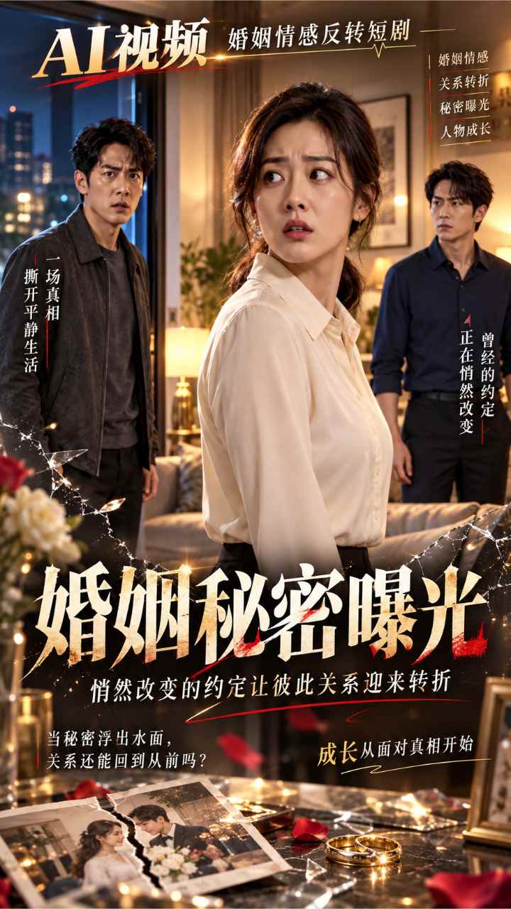 【AI成人视频】婚姻秘密曝光 悄然改变的约定让彼此关系迎来转折