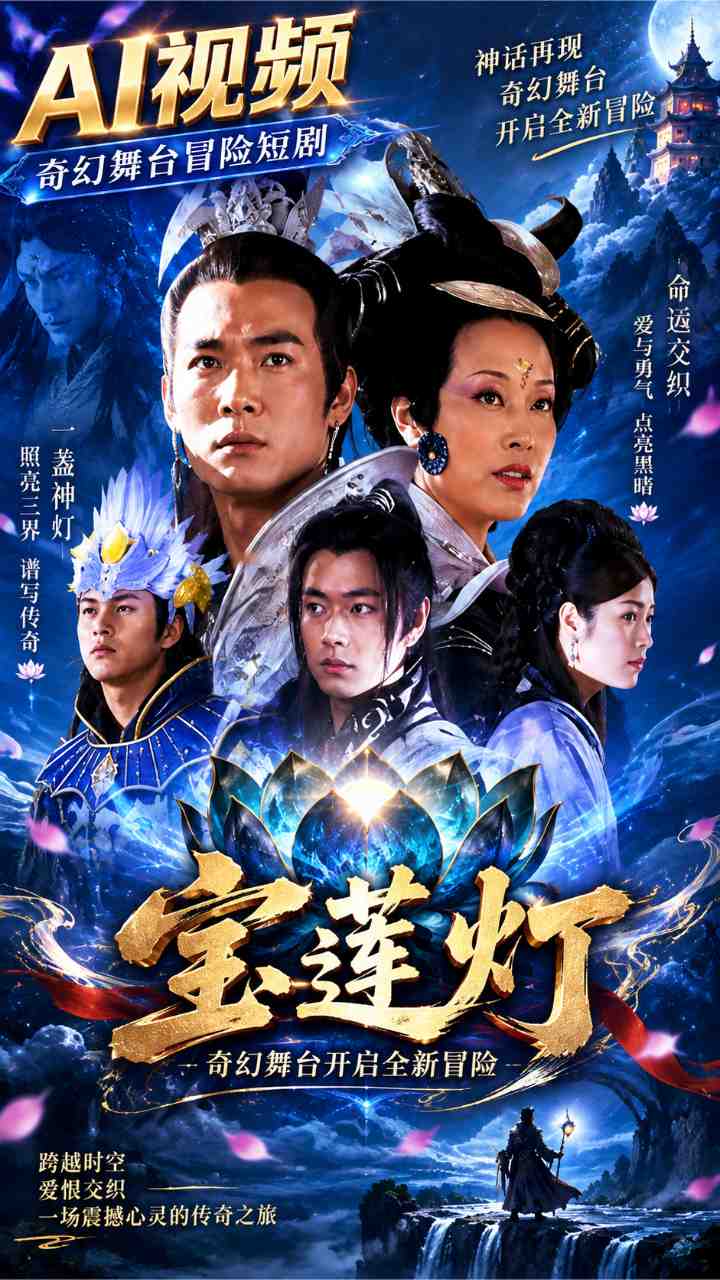 【AI成人视频】宝莲灯 奇幻舞台开启全新冒险