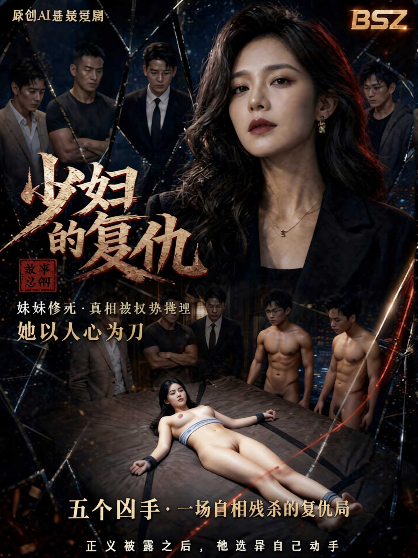 【AI成人短】少妇的复仇