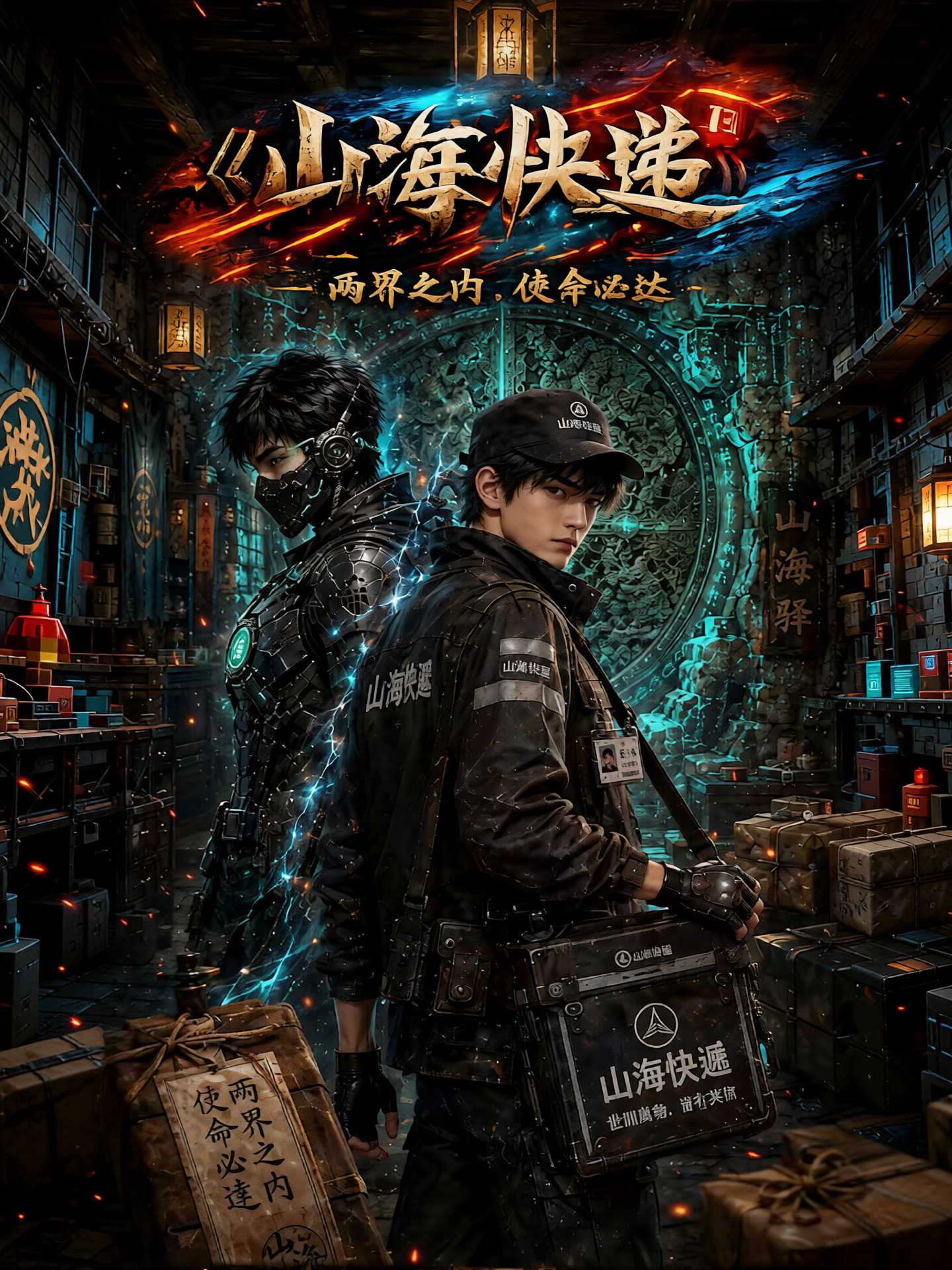 【AI成人漫】山海快递