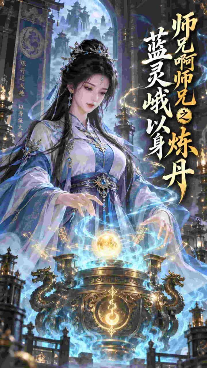 【AI成人漫剧】师兄啊师兄之蓝灵峨以身炼丹