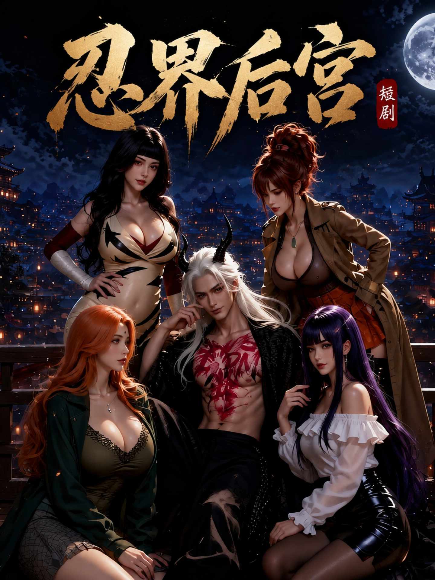 【AI成人漫】忍界后宫