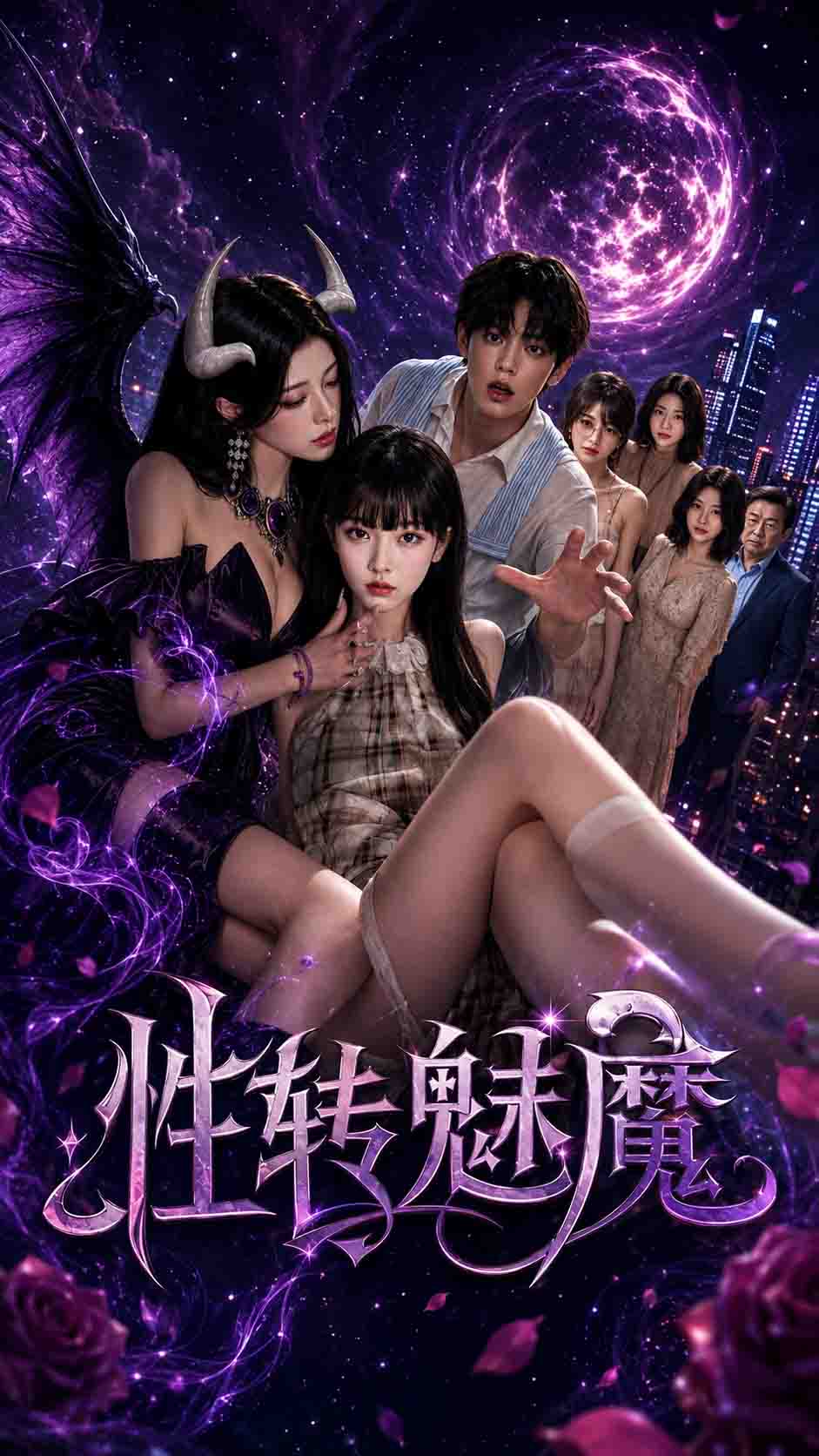 【AI成人短剧】性转魅魔