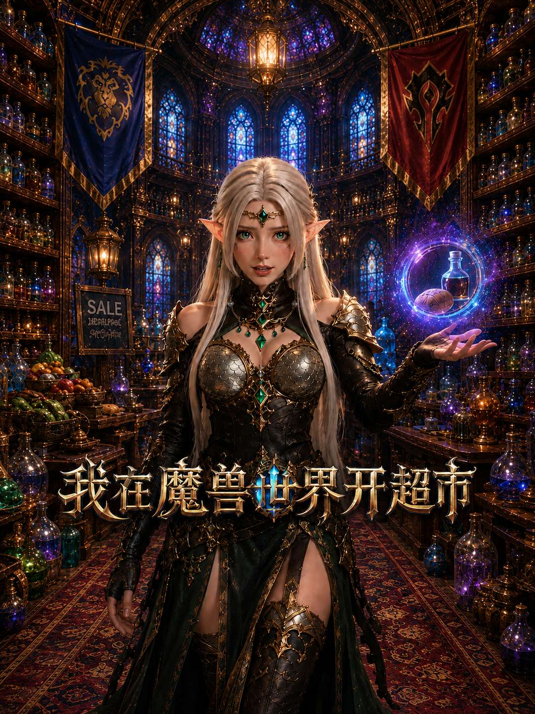 【AI成人短】我在魔兽世界开超市