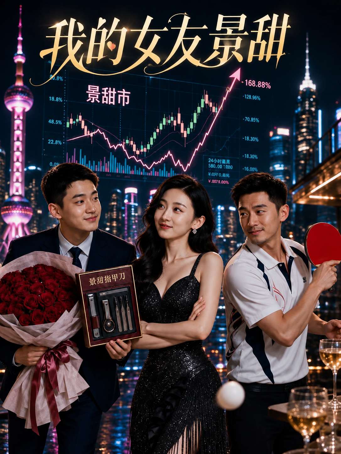 【AI成人短】我的女友景甜（恶搞版）