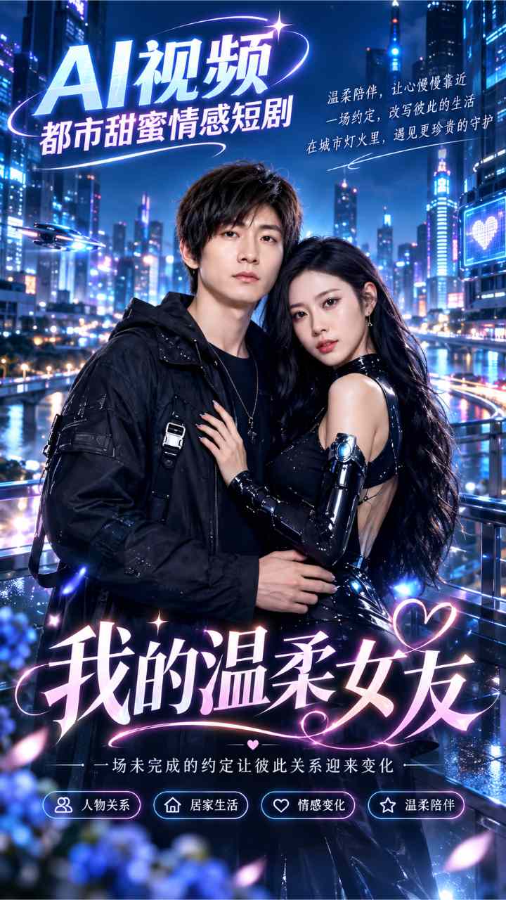 【AI成人视频】我的温柔女友 一场未完成的约定让彼此关系迎来变化