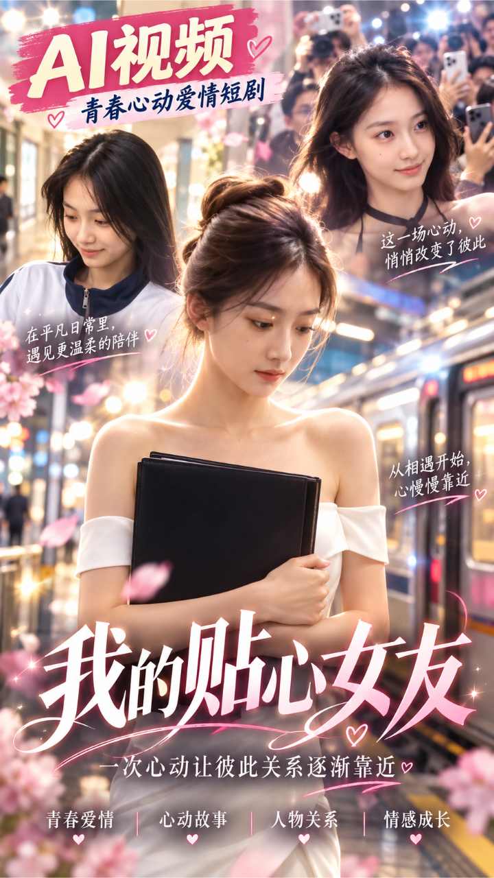 【AI成人视频】我的贴心女友 一次心动让彼此关系逐渐靠近