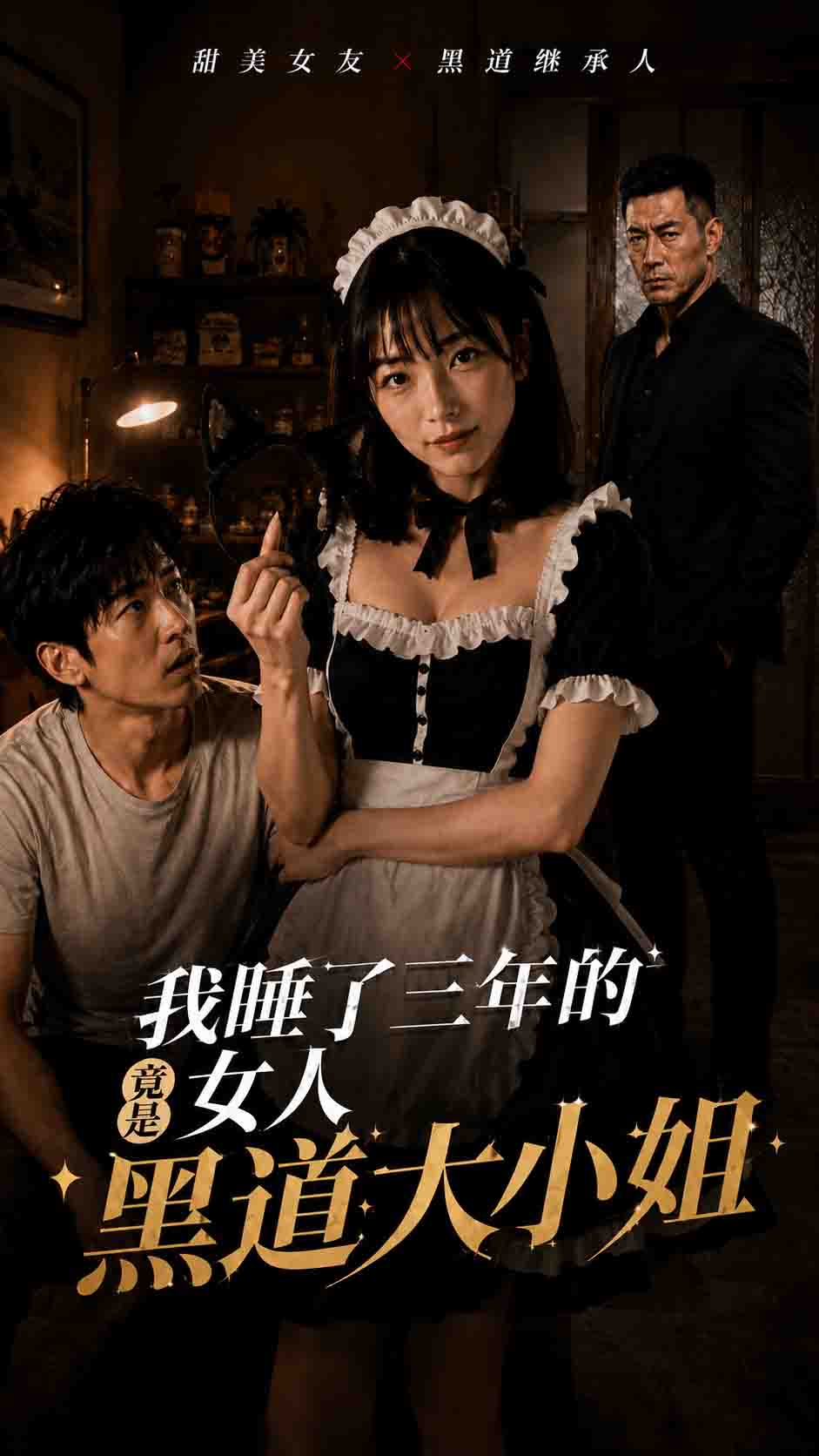 【AI成人短剧】我睡了三年的女人竟是黑道大小姐