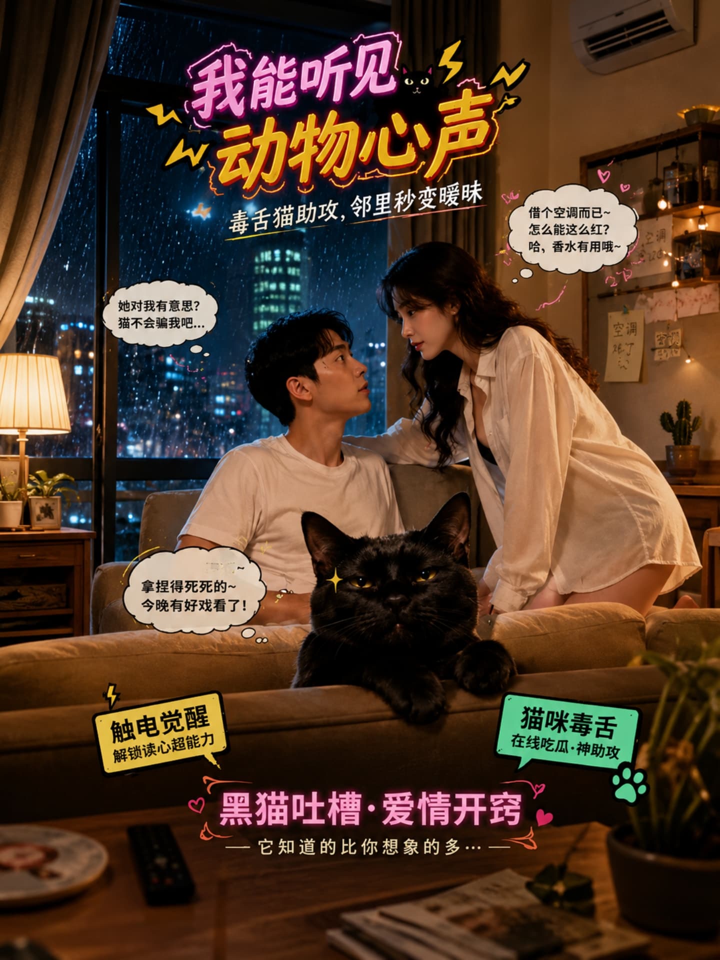 【AI成人短】我能听见动物心声