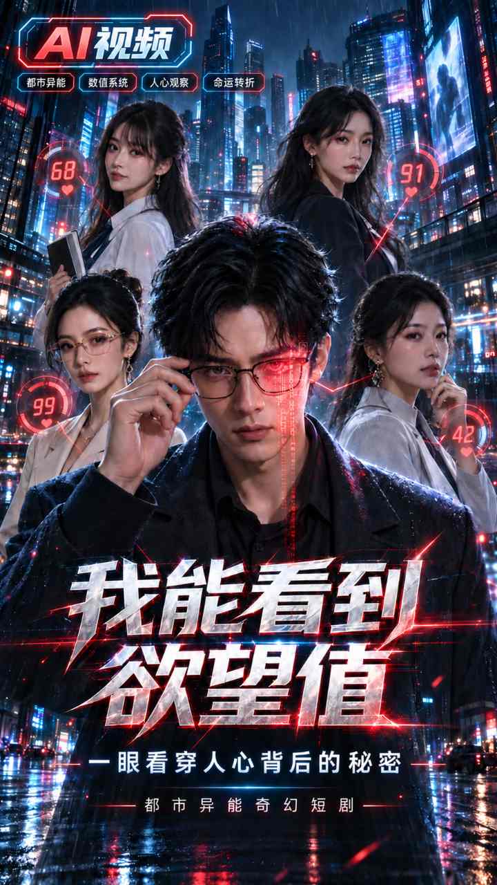 【AI成人视频】我能看到欲望值 一眼看穿人心背后的秘密