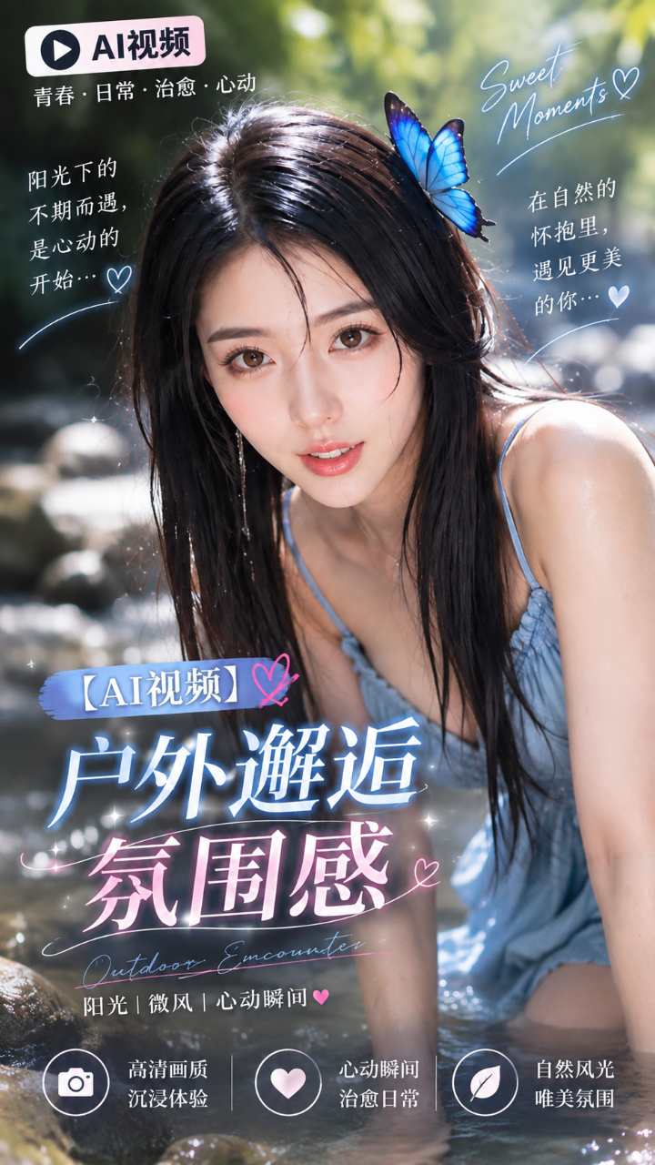 【AI成人视频】户外的情欲