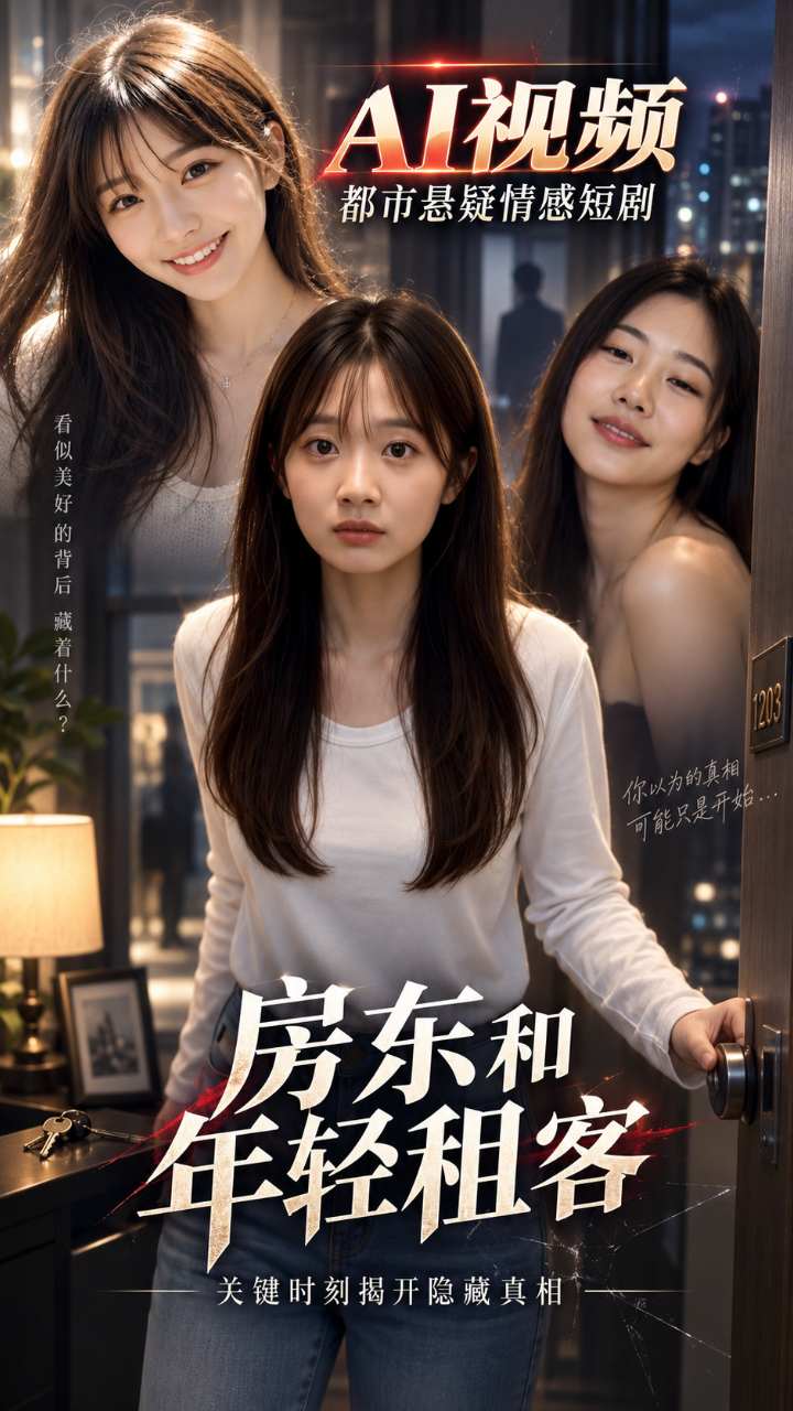 【AI成人视频】房东和年轻租客 关键时刻揭开隐藏真相