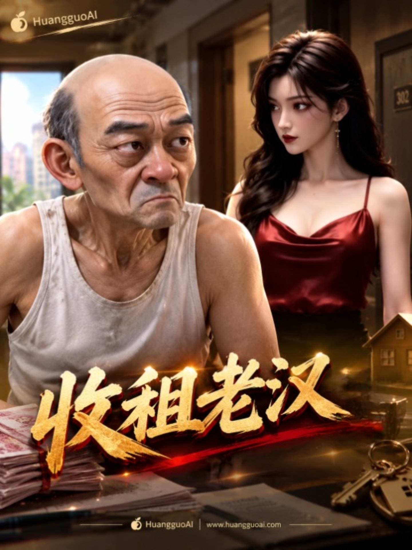 【AI成人漫】收租老汉