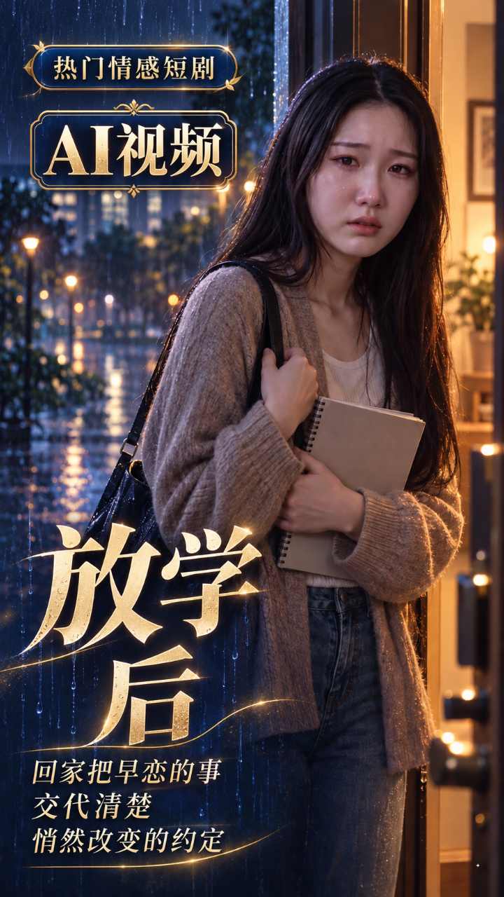 【AI成人视频】放课后 把早恋的事交待清楚 悄然改变的约定